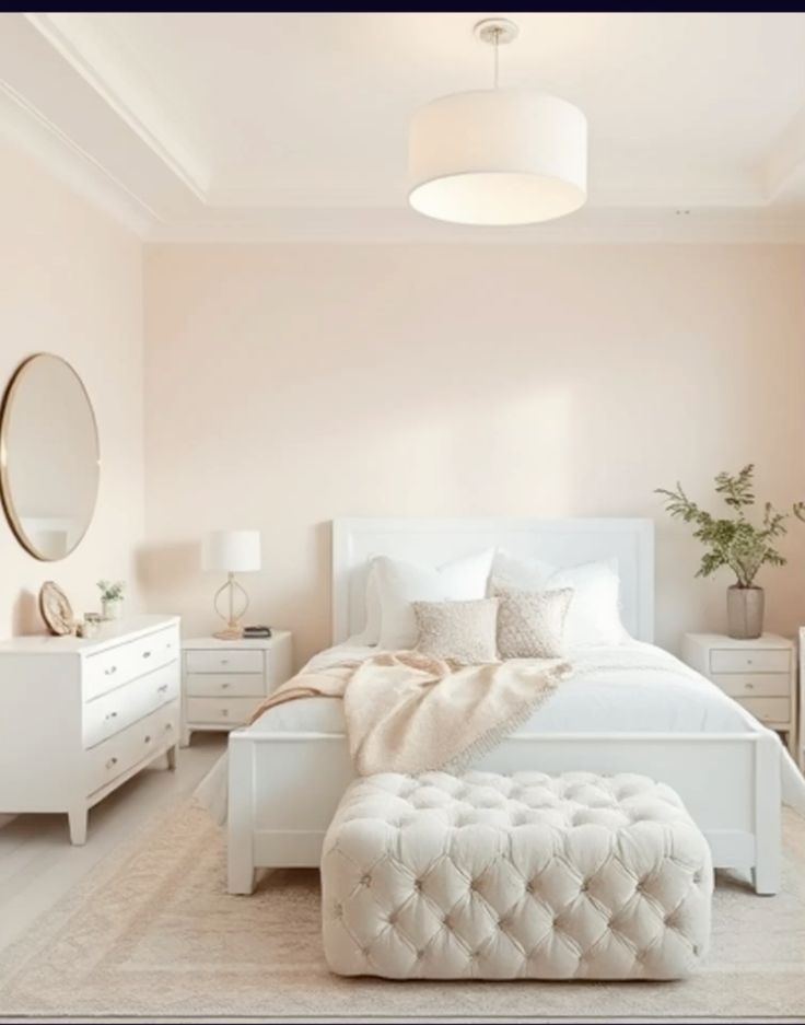 White bedrooms