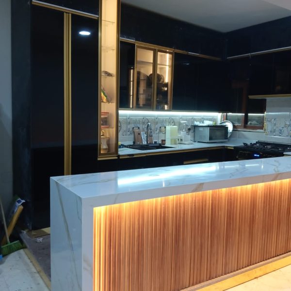 مطابخ رمادي *دهبي