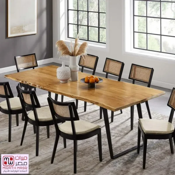 ترابيزة ضيافة خشب طبيعي