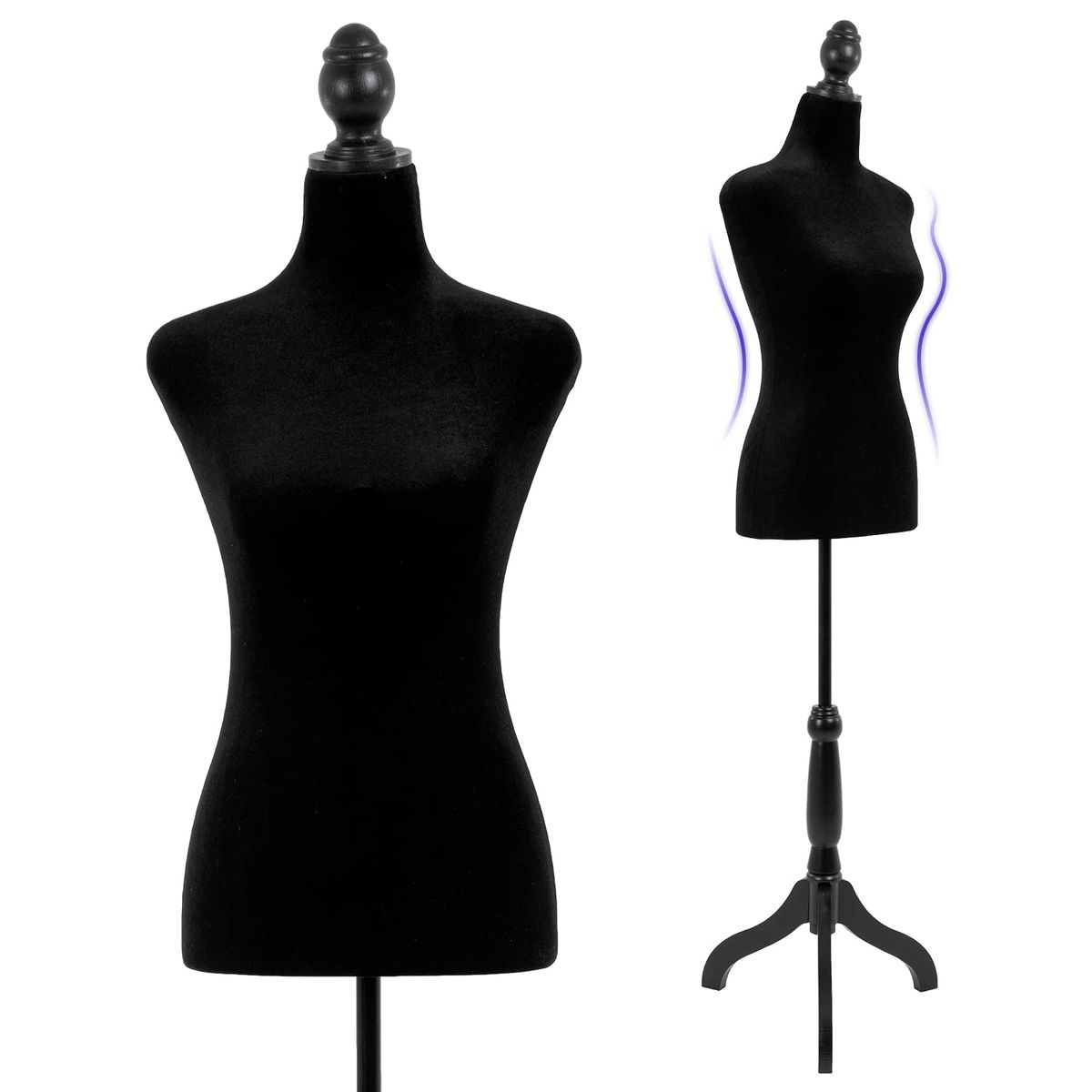 رأس مانيكان اسود5