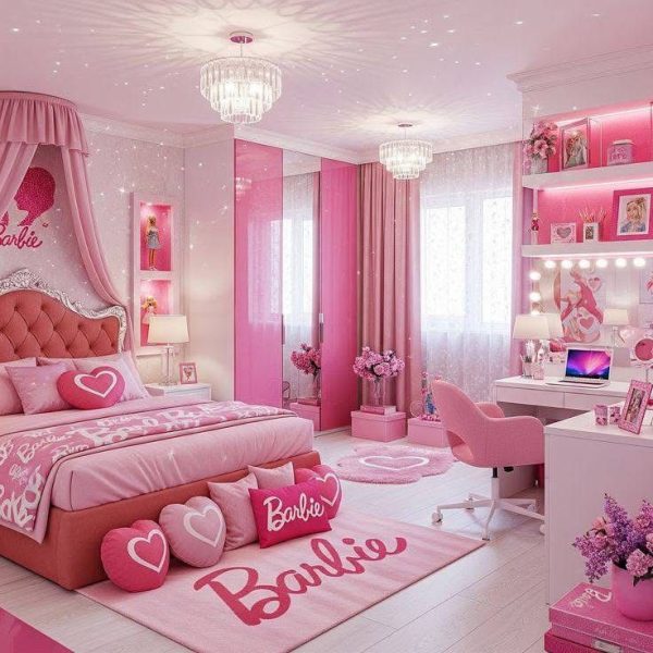 غرف نوم أطفال بناتي