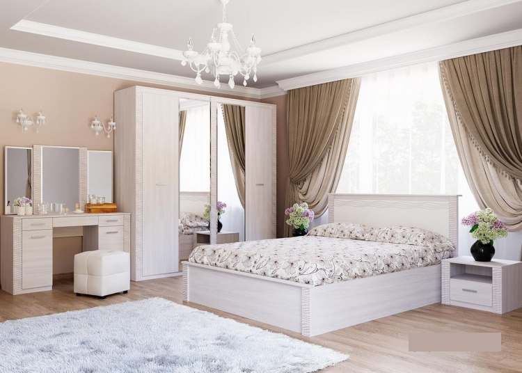 غرف نوم ابيض3