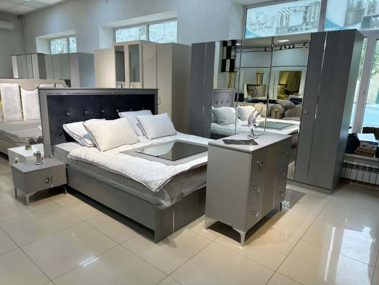 غرف نوم رمادي4