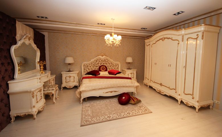 غرف نوم كلاسيك تركي