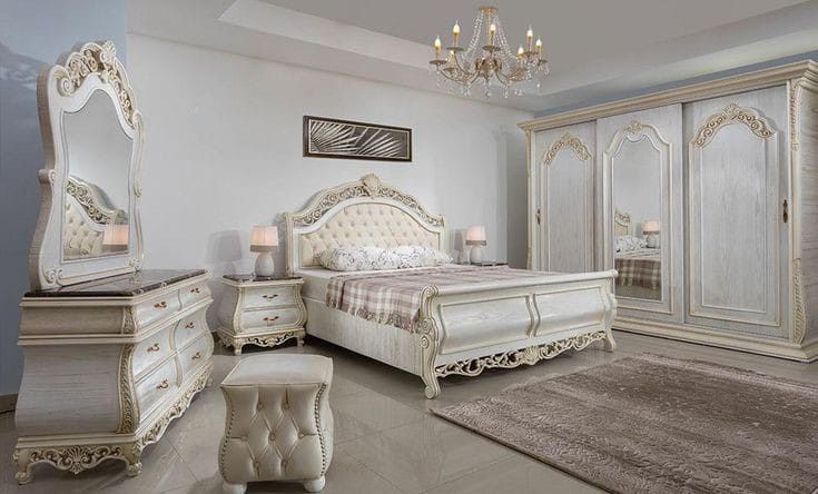 غرف نوم كلاسيك تركي