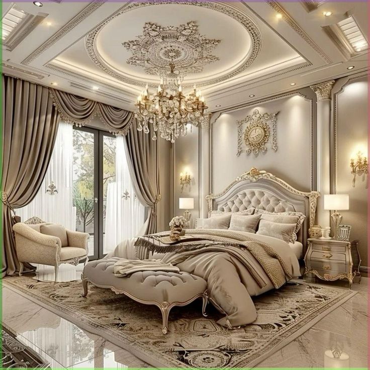 غرف نوم كلاسيك
