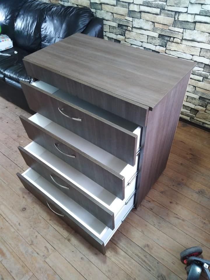 وحدة ادراج خشب4